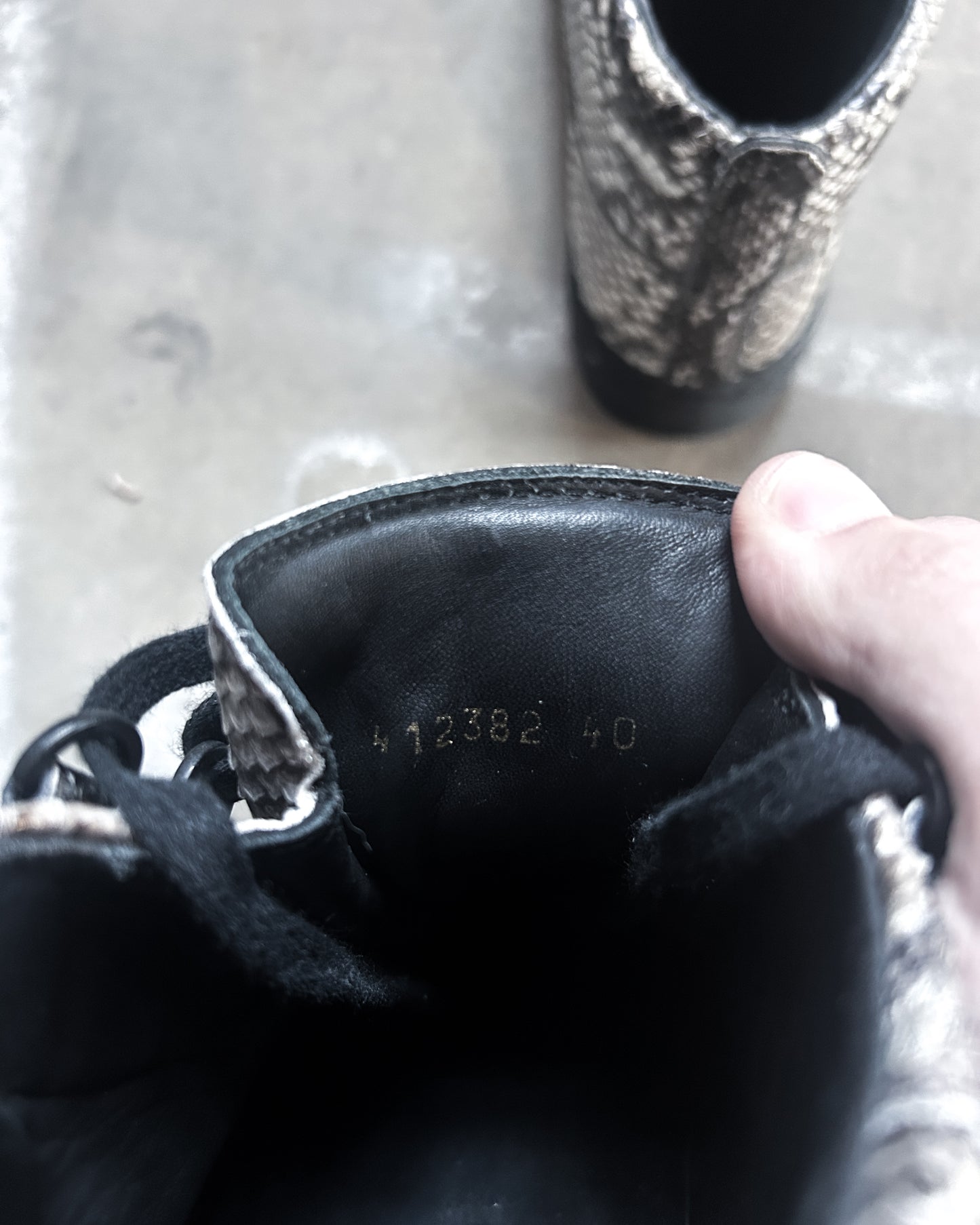 A/W16 ‘PYTHON’ ARENA HIGH