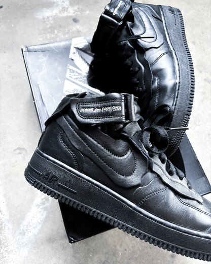BLACK CDG AIR FORCE 1