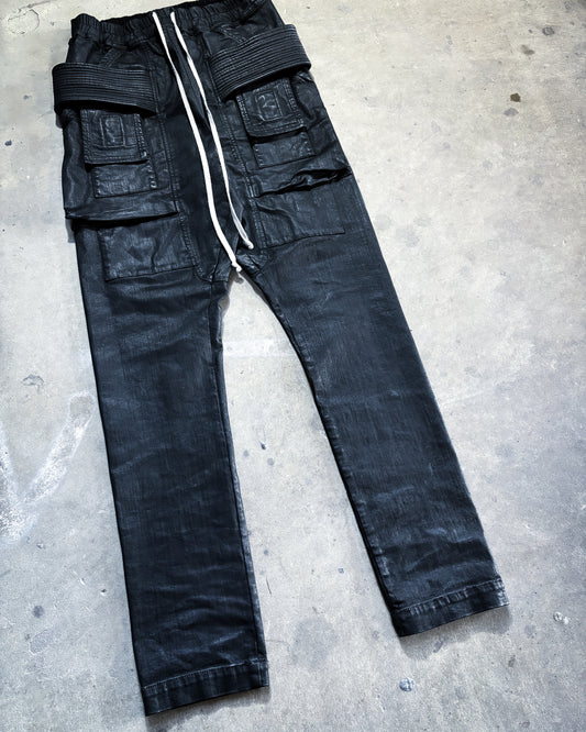 BLACK WAX CREATCH CARGO DENIM