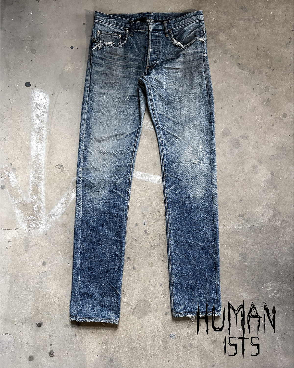 S/S03 BLUE CLAWMARKS BY HEDI SLIMANE