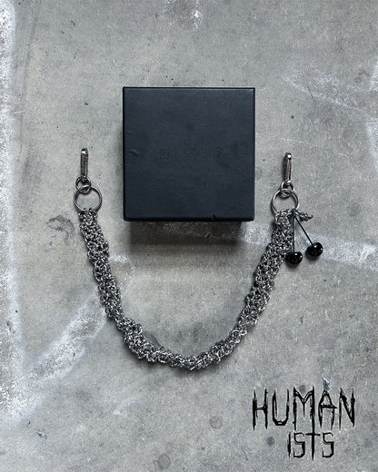 TWISTED CHERRY WALLET CHAIN