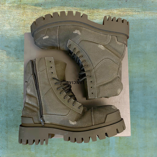 KHAKI COMBAT STRIKE BOOT