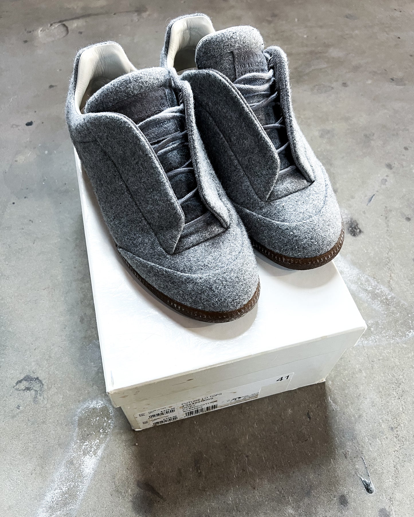 A/W16 LOW TOP WOOL FUTURES