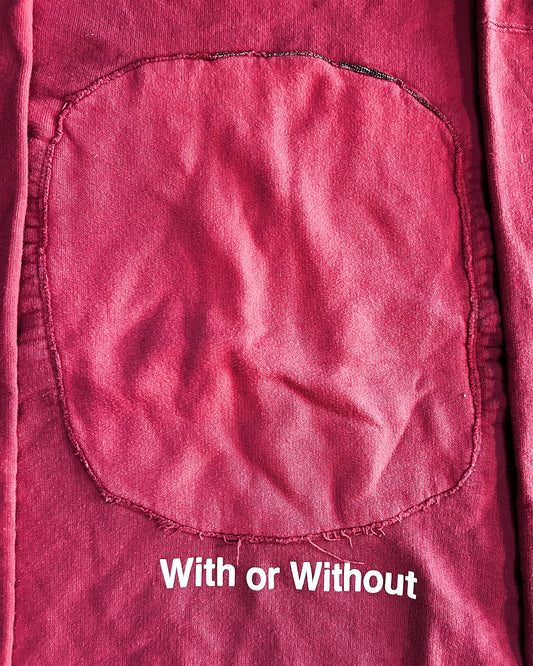 ‘WITH OR WITHOUT’ SWEATER