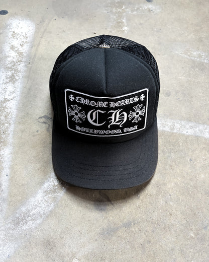 BLACK CH HOLLYWOOD CAP