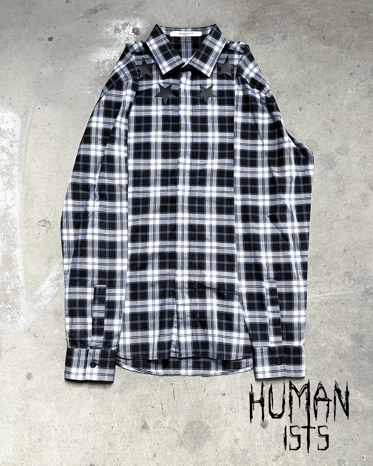 S/S15 BLUE STAR CHECKED SHIRT