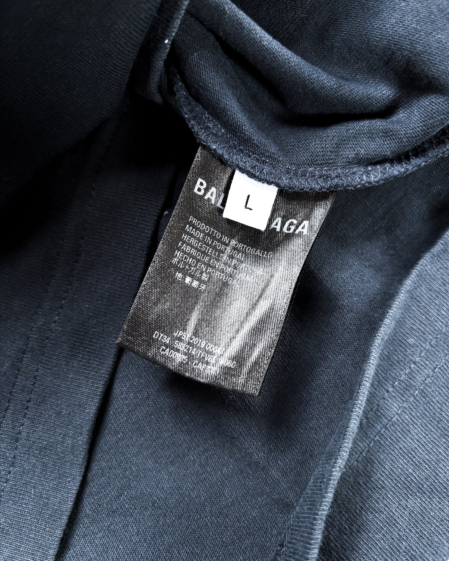 FW19 WASHED INTERLOCKED BB T-SHIRT