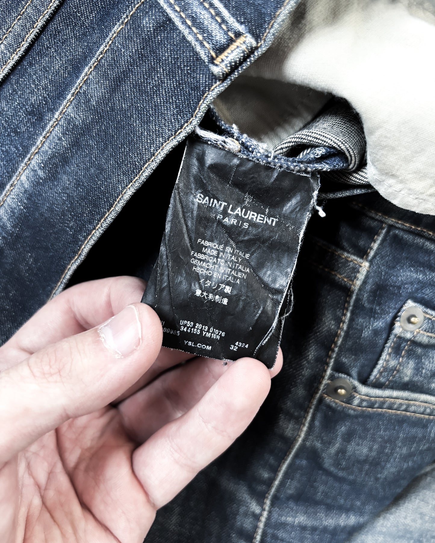 F/W13 INDIGO D02 DENIM