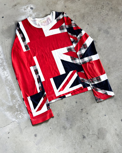S/S06 UNION JACK PLAID LONGSLEEVE