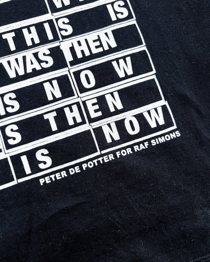 F/W09 PETER DE POTTER ‘THIS IS NOW’ T-SHIRT
