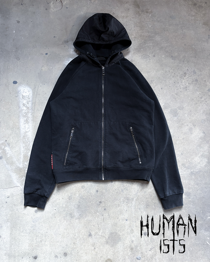 FW18 SPORT NYLON HOOD ZIP UP