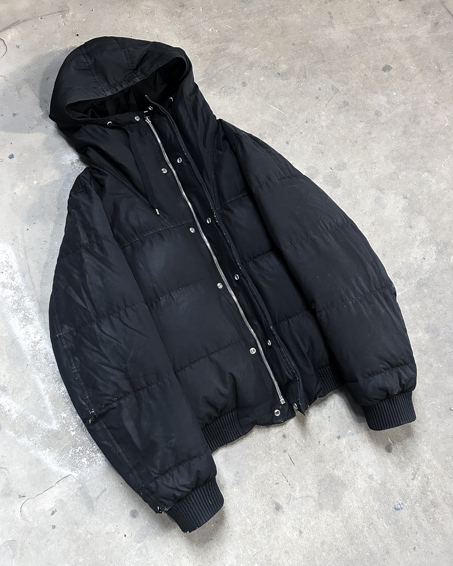 KVA WAXED SILK PUFFER
