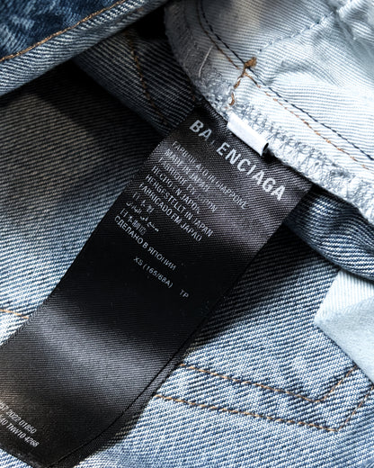 F/W22 MONOGRAM BAGGY DENIM
