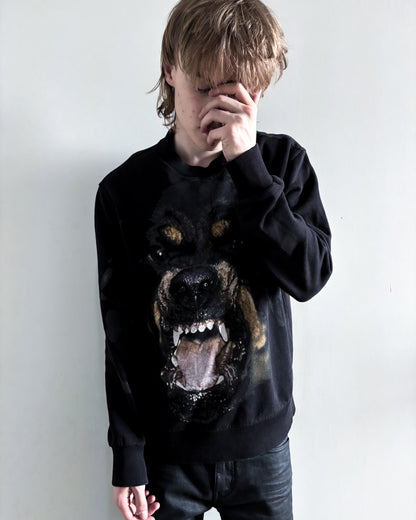 F/W14 BLACK ROTTWEILER SWEATER