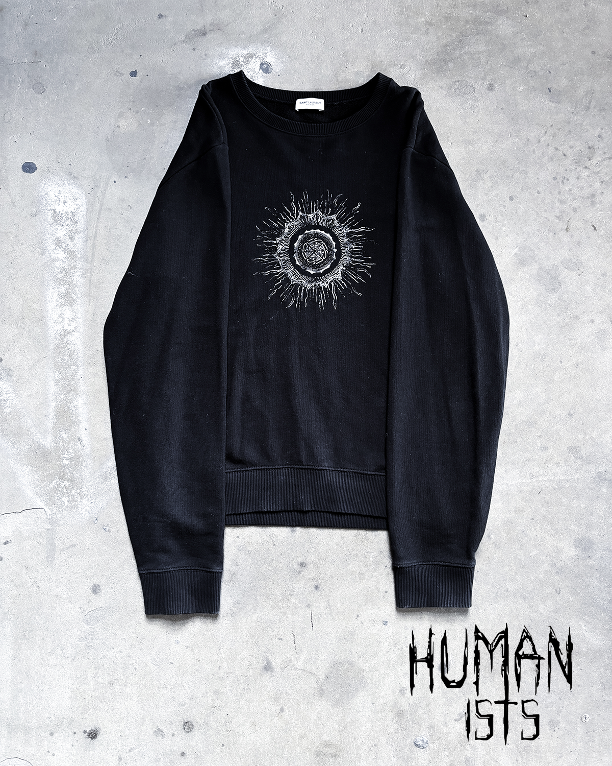 S/S18 CRYSTAL LOGO SWEATER