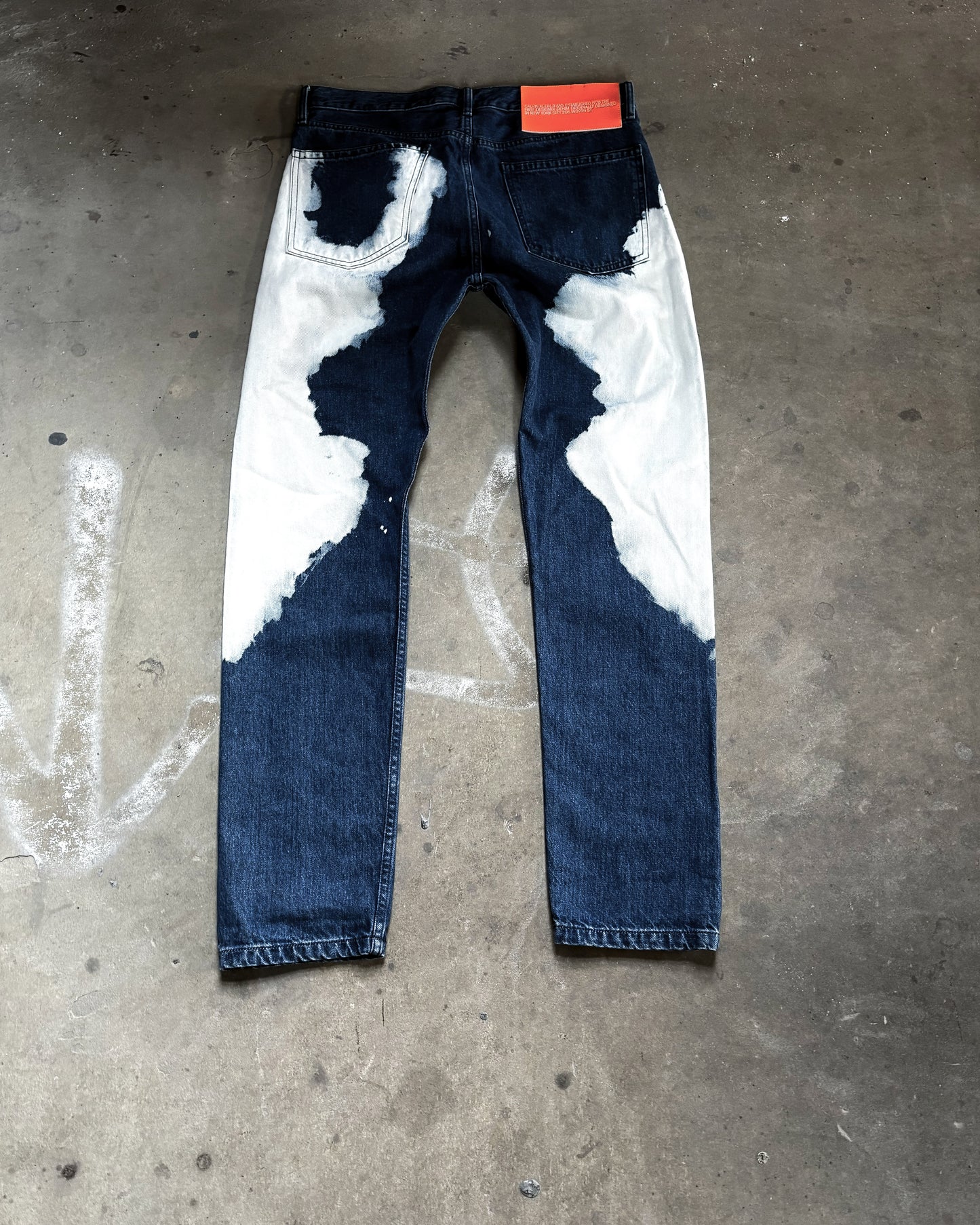 205W39NYC BLEACHED DENIM