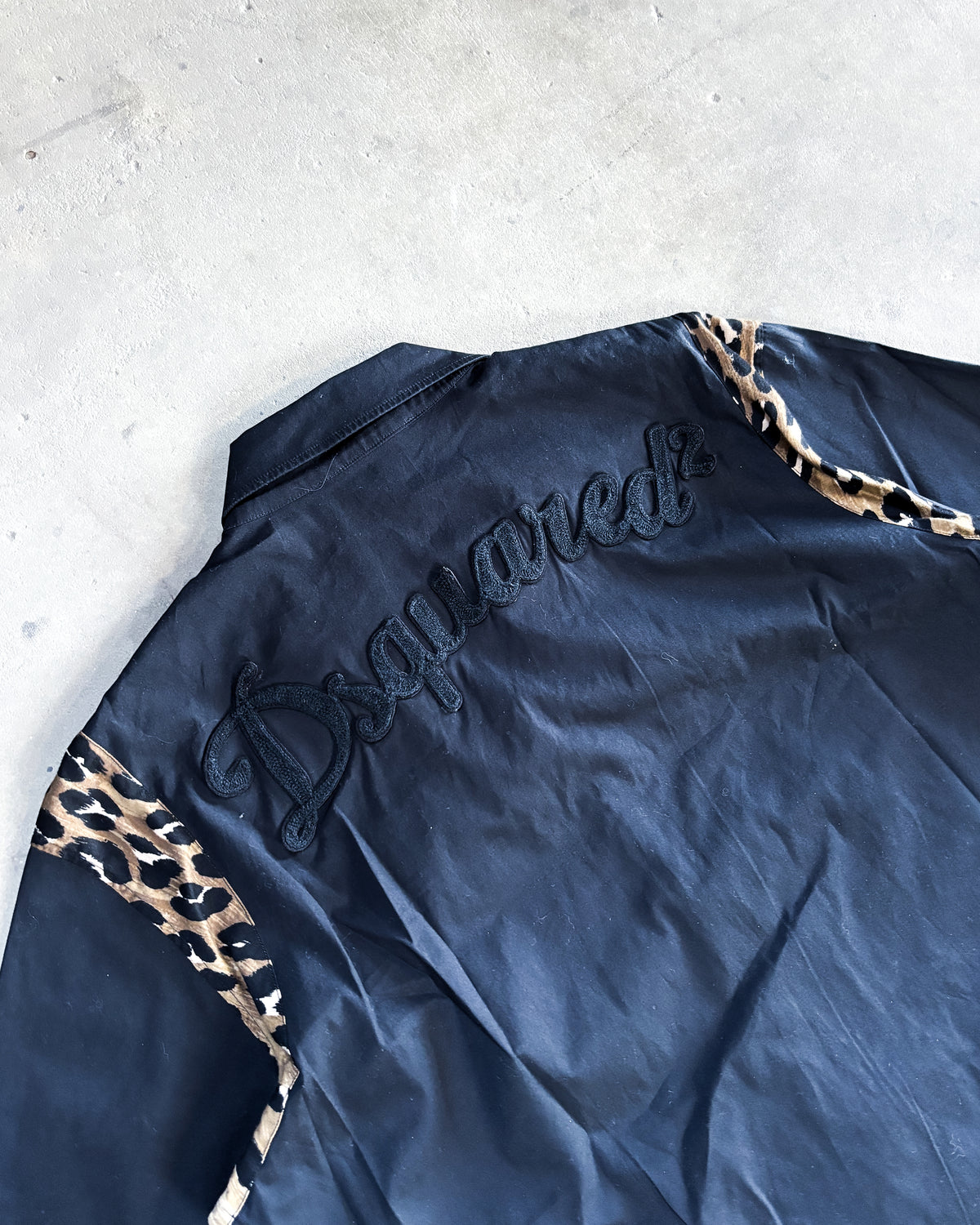 LEOPARD GUNSLINGER BOWLING SHIRT