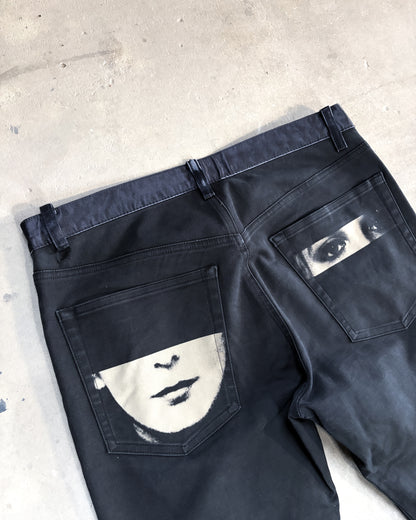 S/S07 CUMMERBUND FACE DENIM