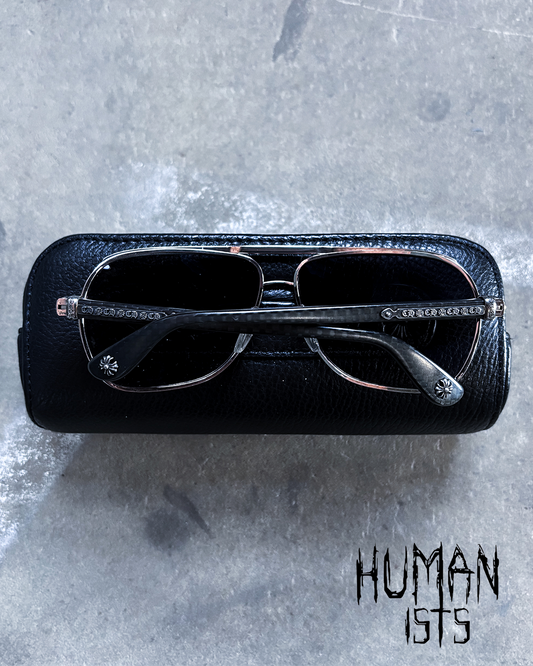 SILVER ‘BONEYARD I’ SUNGLASSES