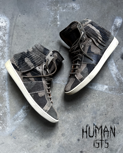 S/S16 FRINGE CAMO HIGH TOP SL10