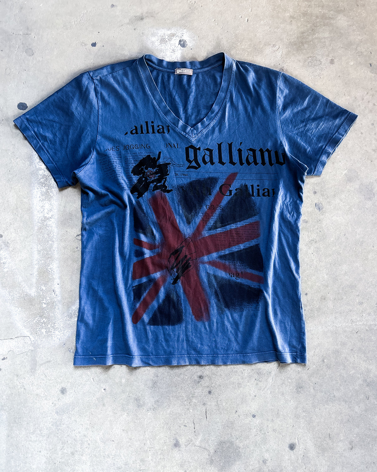 S/S08 UNION JACK VNECK