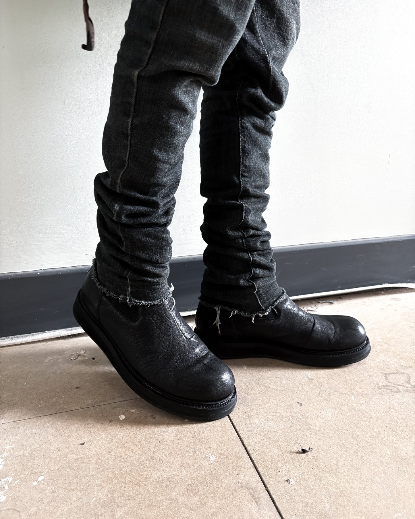 A/W10 “GLEAM” BLISTERED CREEPER BOOTS