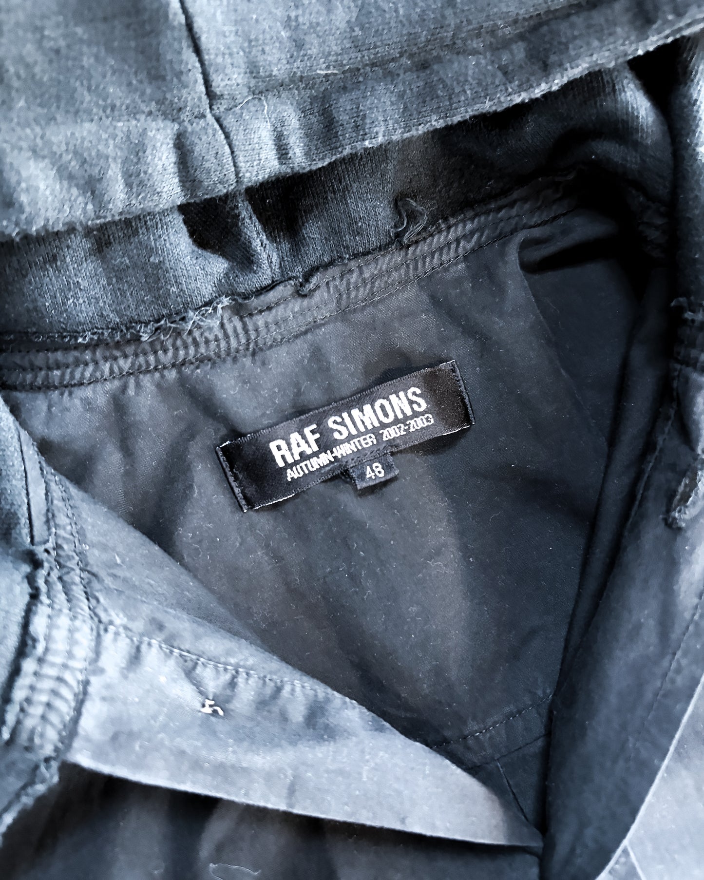 A/W02 ‘VIRGINIA CREEPER’ DEEP HOODED WORKER SHIRT