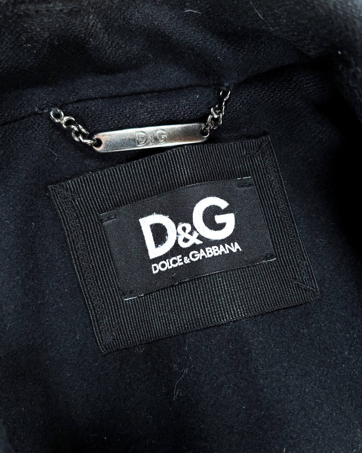 F/W04 WOOL PEACOAT OFFICER JACKET