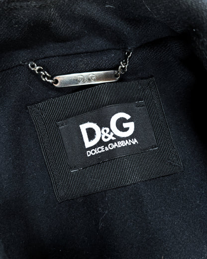 F/W04 WOOL PEACOAT OFFICER JACKET