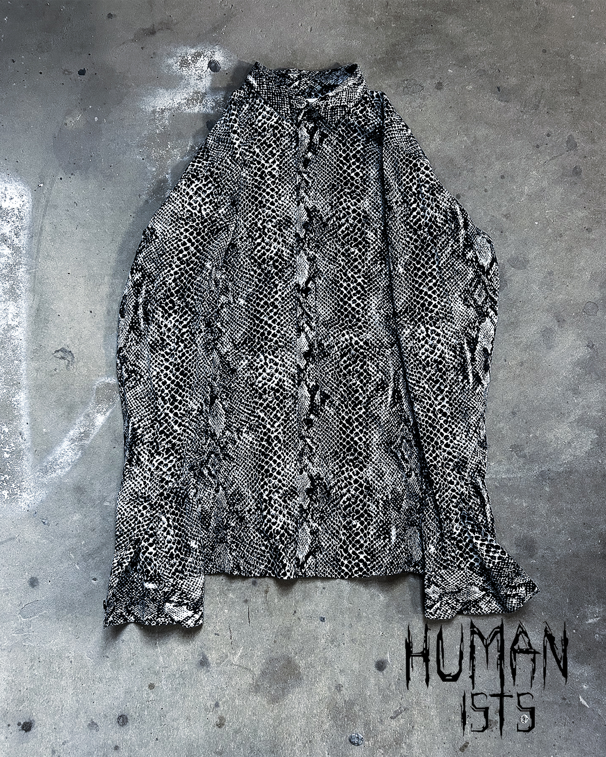 A/W13 HEDI SLIMANE PYTHON SHIRT
