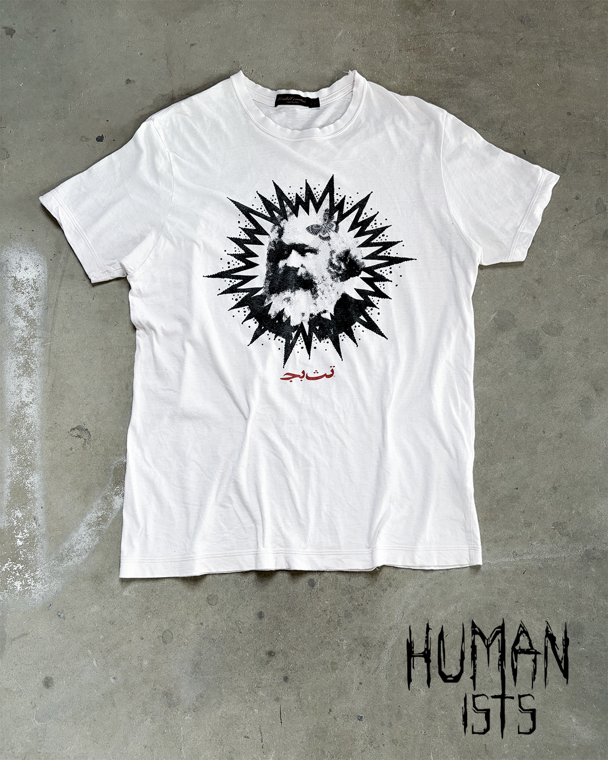 S/S04 ARABIC KARL MARX T-SHIRT