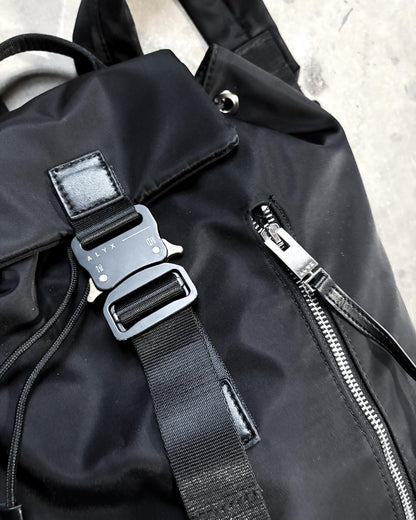 S/S19 BLACK TANK BACKPACK