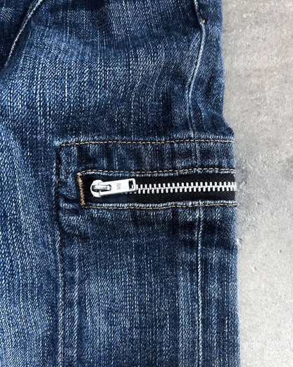 S/S12 ‘UU’ ZIP CARGO JEANS