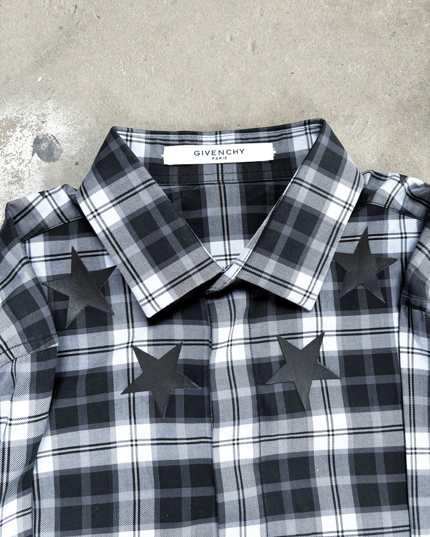 S/S15 BLUE STAR CHECKED SHIRT