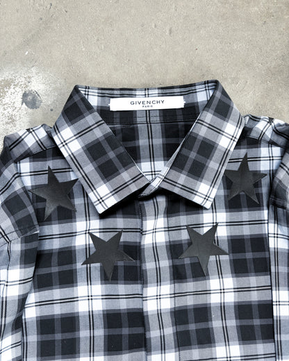 S/S15 BLUE STAR CHECKED SHIRT