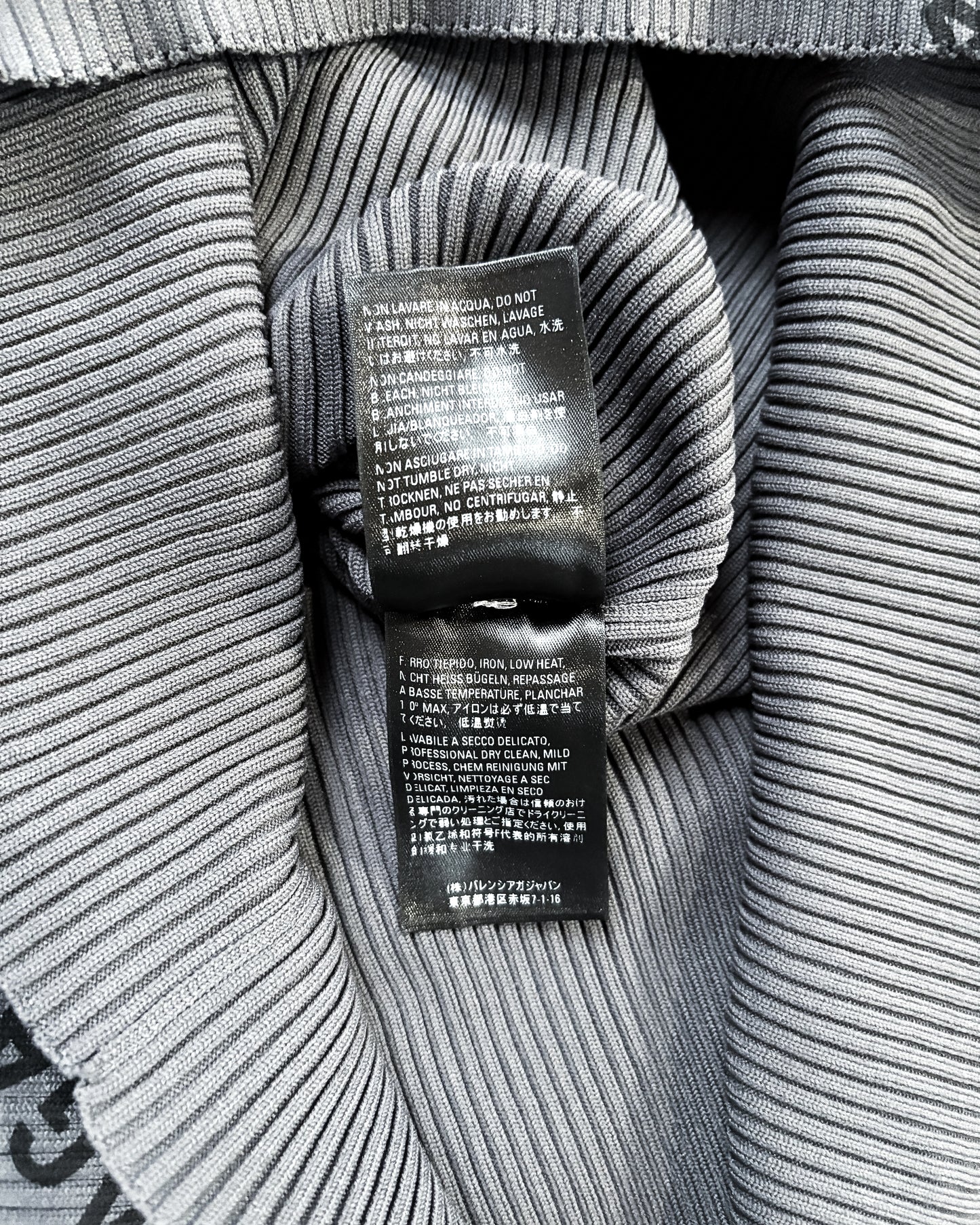 F/W18 LOGO RIBBED SWEATER