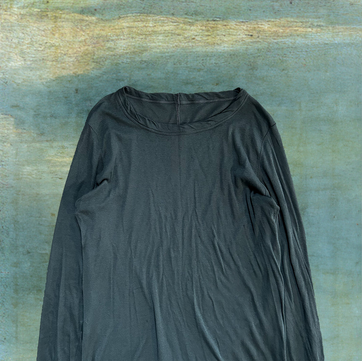 AW22 TEAL LONGSLEEVE T