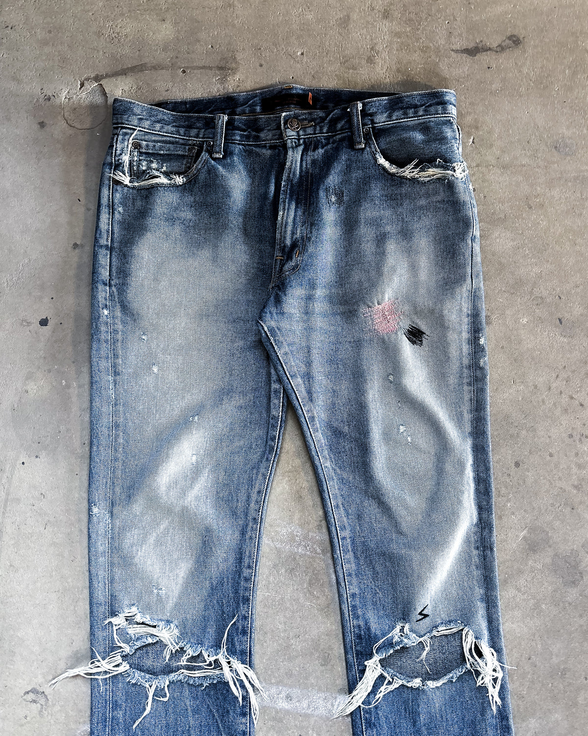 S/S05 “BUT BEAUTIFUL” GRAFFITI DENIM