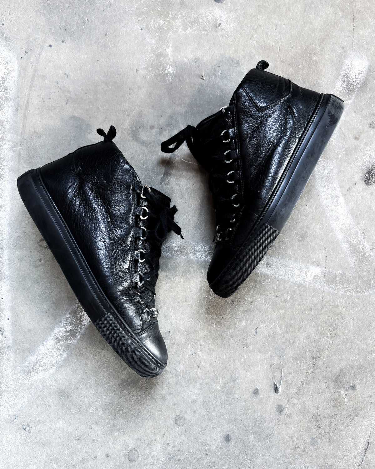 BLACK LEATHER ARENA HIGH