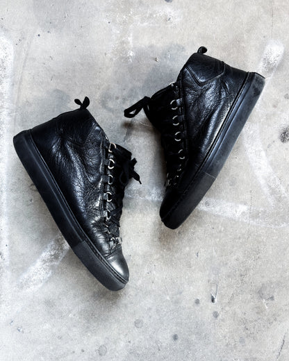 BLACK LEATHER ARENA HIGH