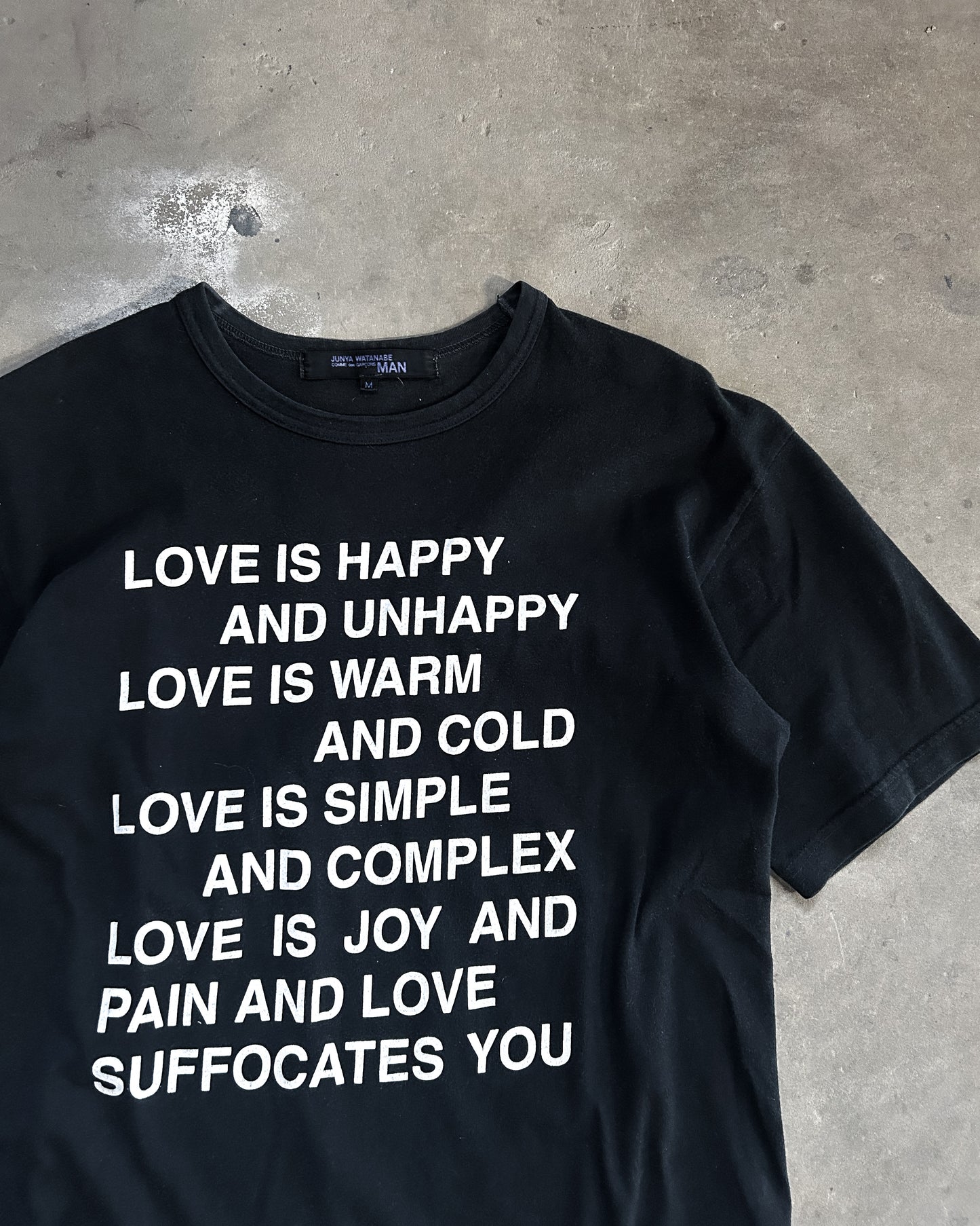 SS02 POEM T-SHIRT