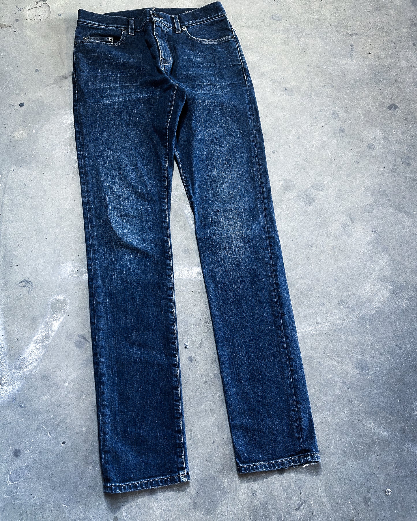 S/S16 BLUE WHISKERED DO2 DENIM BY HEDI SLIMANE