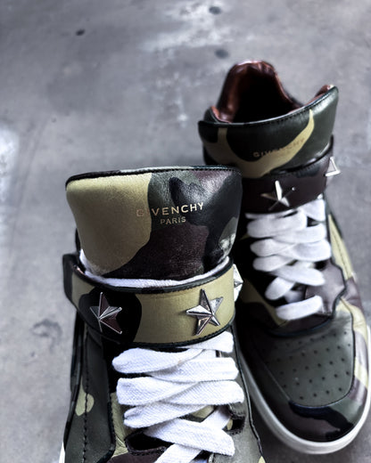 GREEN CAMO TYSON MID TOPS