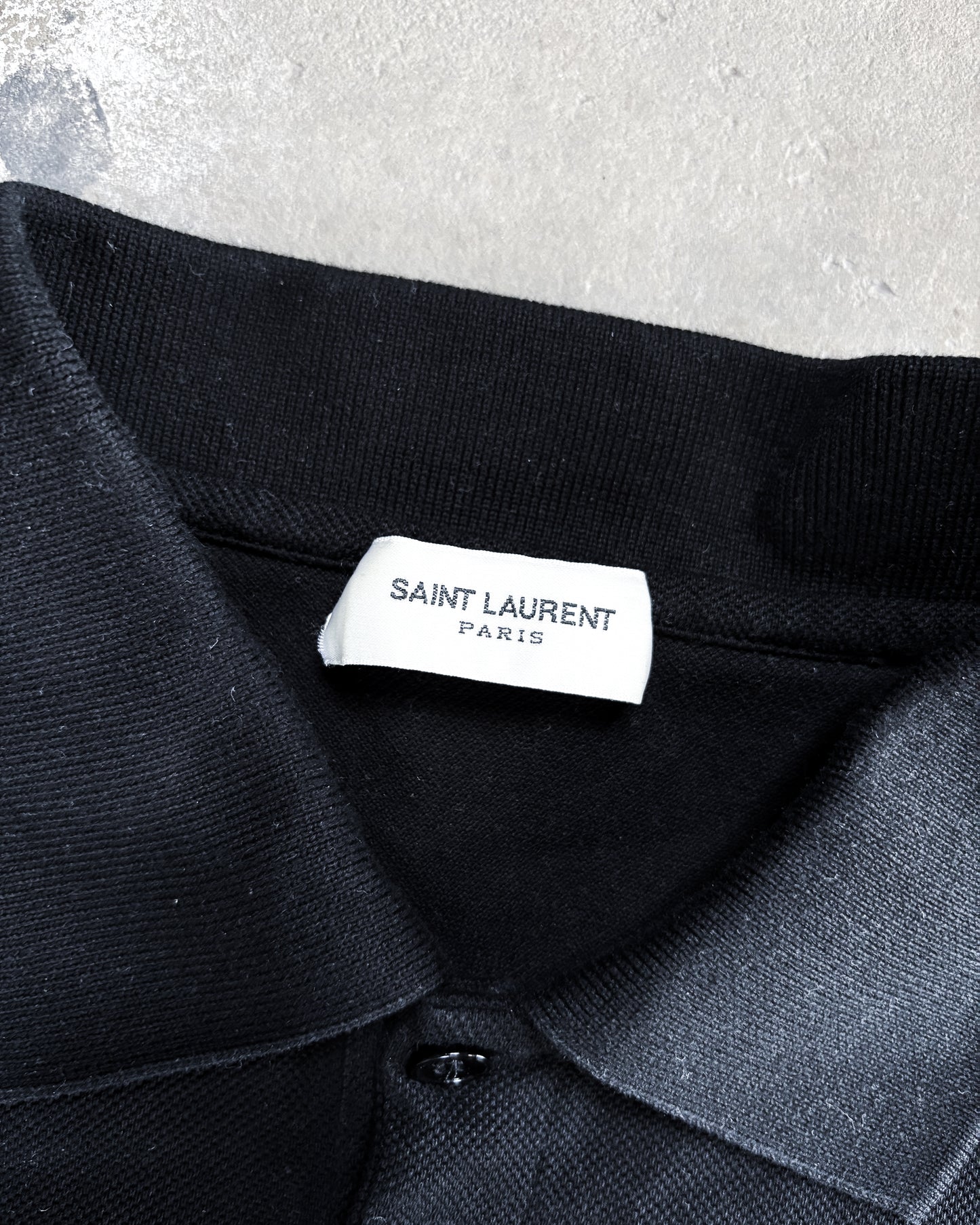 SILVER PLAYING CARD BLACK POLO