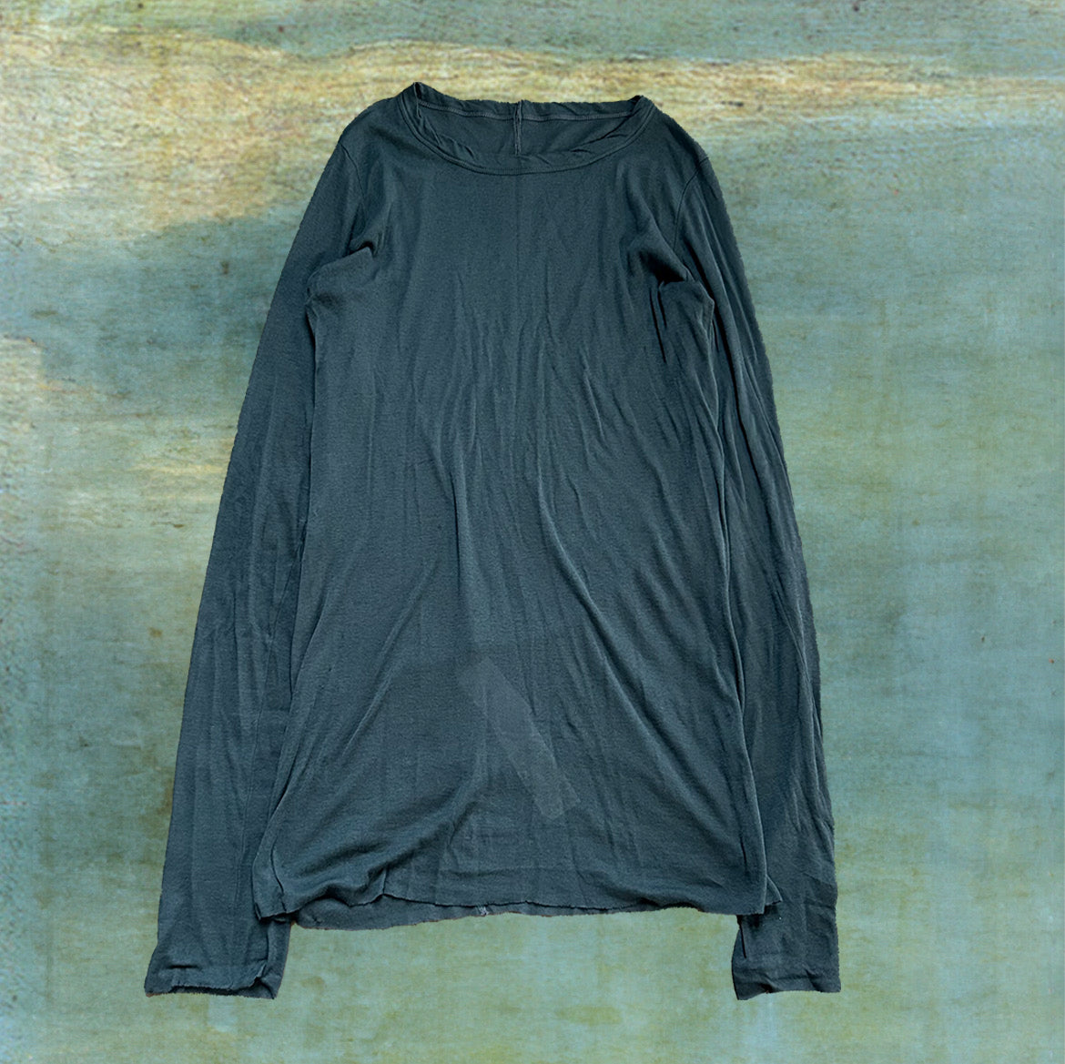 AW22 TEAL LONGSLEEVE T