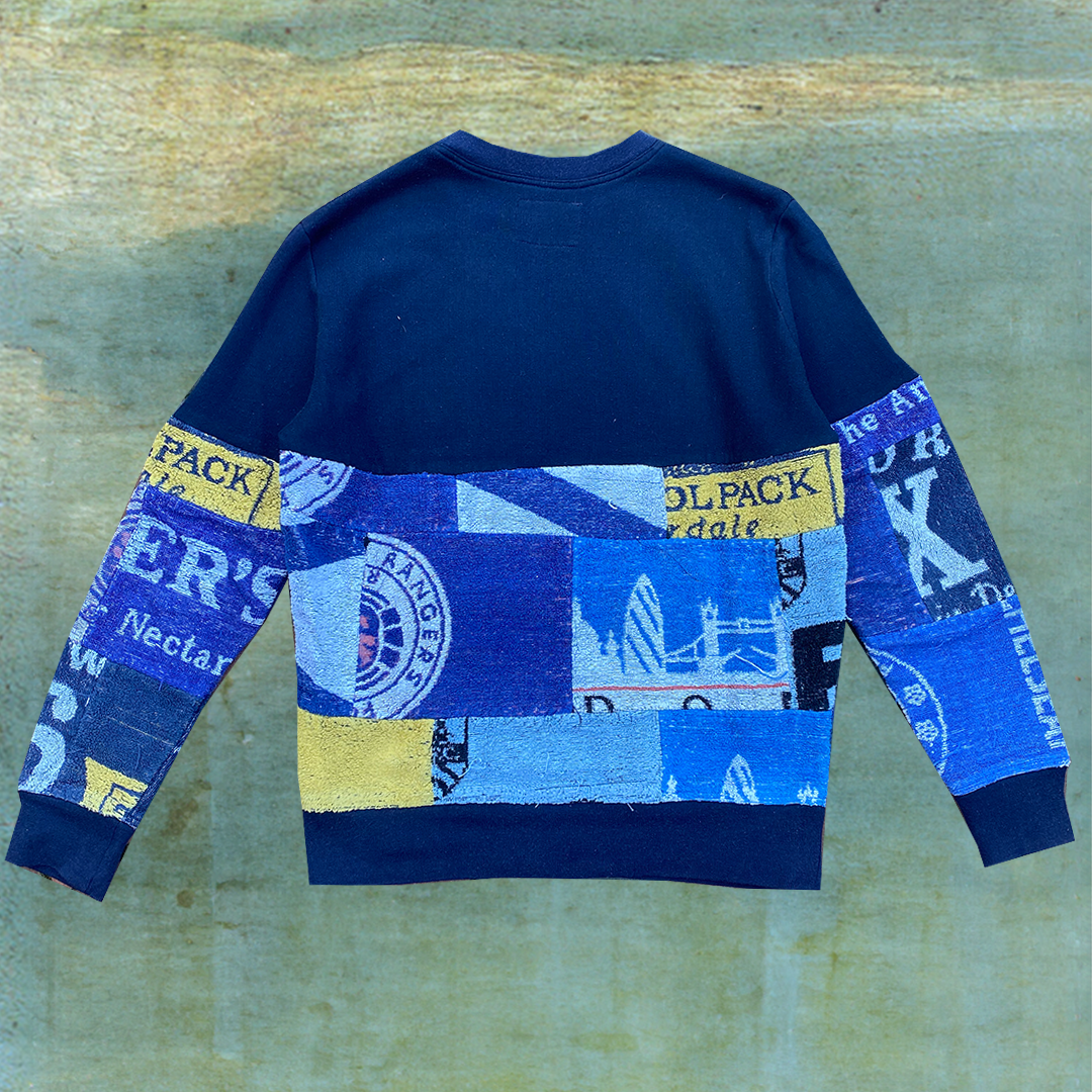 MARTINE ROSE A/W13 BEERMAT SWEATER