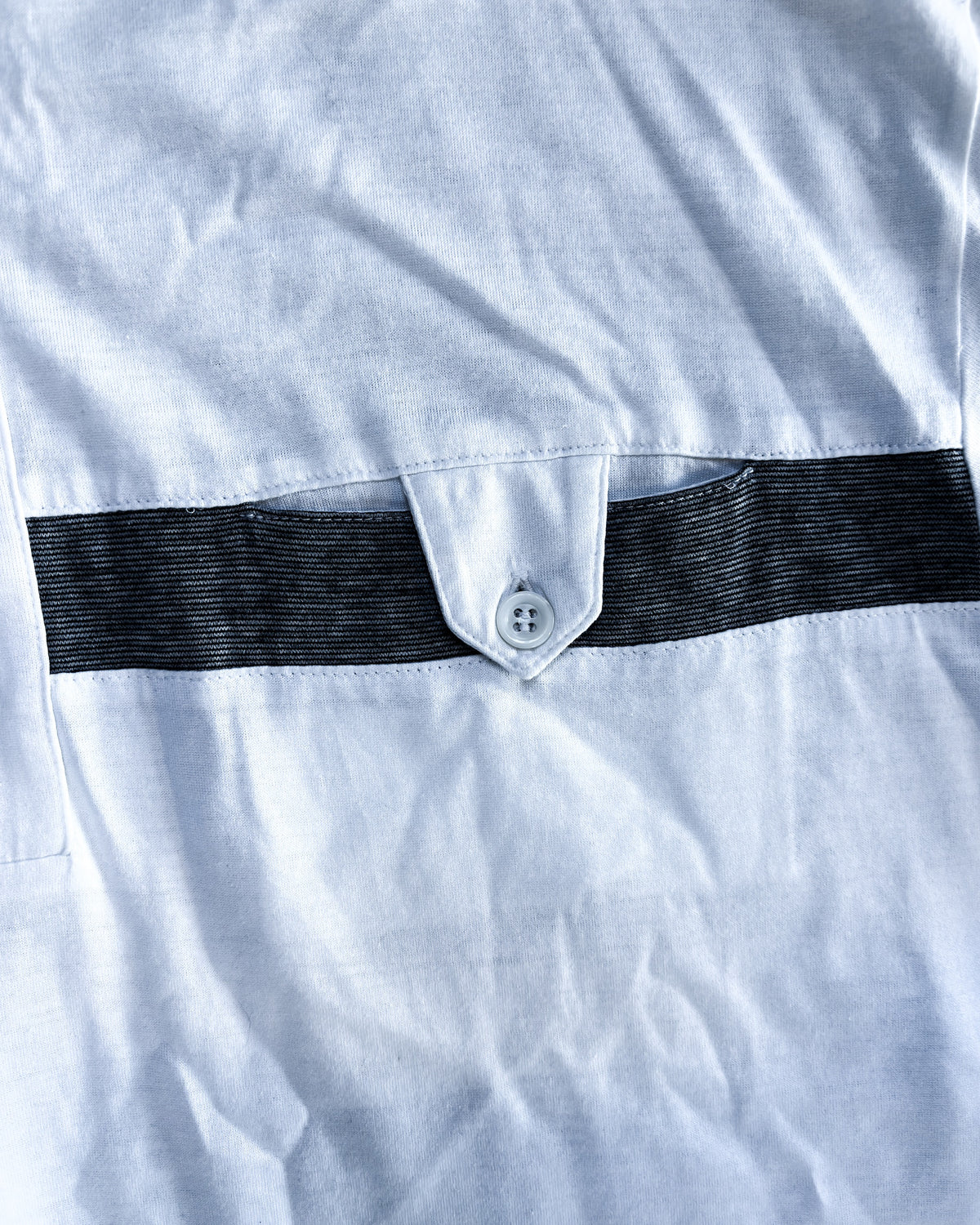 F/W09 WHITE MILITARY POLO