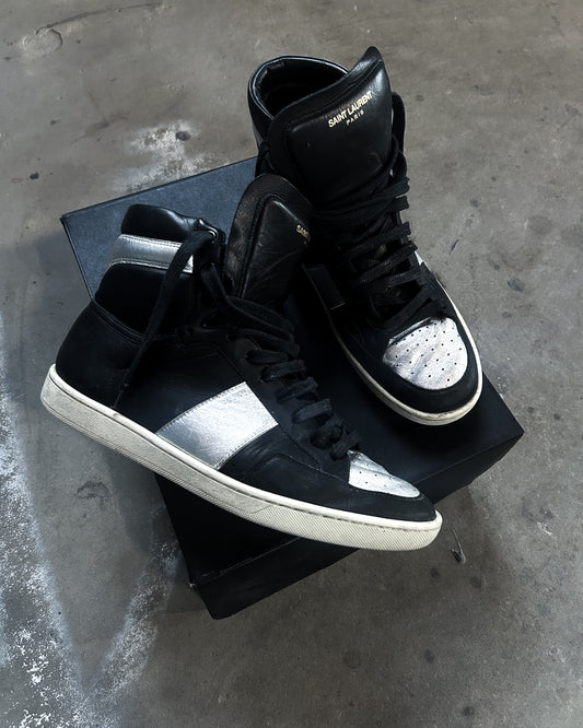 HEDI SL/10 SILVER HIGH TOPS