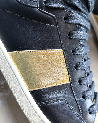 GOLD HIGH TOP SL10H SNEAKERS