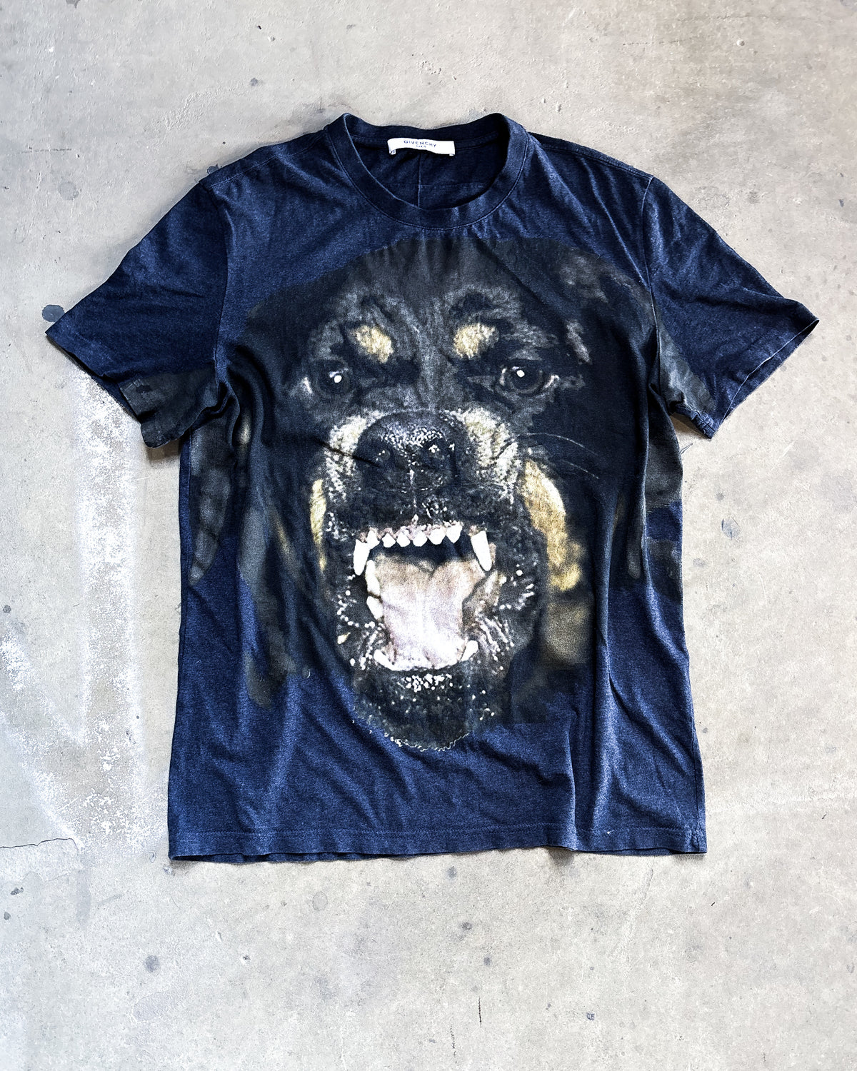 F/W16 NAVY ROTTWEILER T-SHIRT